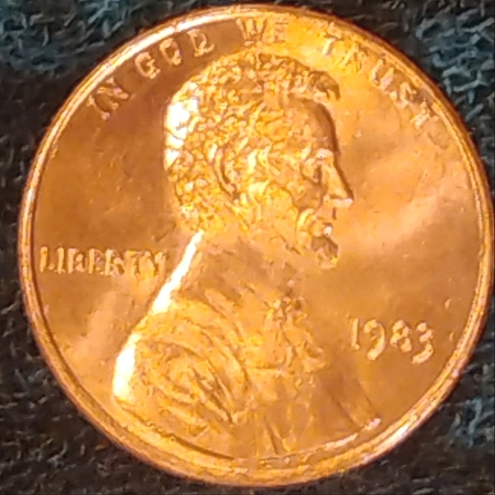 🔥1983 P, DDO Lincoln Penny,👍 In BRILLIANT CONDITION!💯